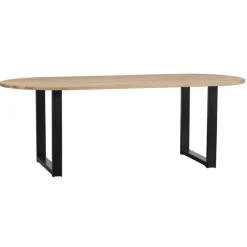 Eettafels<WOOOD Eettafel Tablo Naturel - 220x90 cm