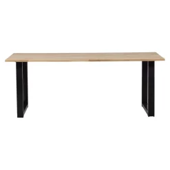 Eettafels<WOOOD Eettafel Tablo Naturel - 200x90 cm