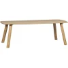 Eettafels<WOOOD Eettafel Tablo Naturel - 220x100 cm