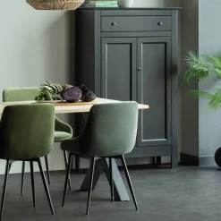 Eettafels<WOOOD Eettafel Tablo Naturel - 220x90 cm
