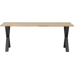 Eettafels<WOOOD Eettafel Tablo Naturel - 220x90 cm