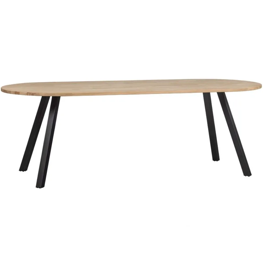 Eettafels<WOOOD Eettafel Tablo Naturel - 220x90 cm