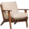 Fauteuils<WOOOD Fauteuil Houston Naturel