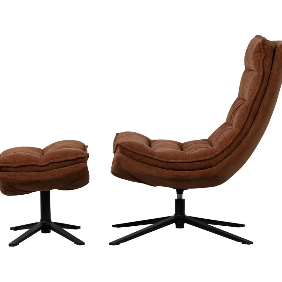Fauteuils<WOOOD Fauteuil Kube Bruin
