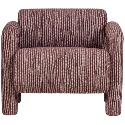Fauteuils<WOOOD Fauteuil Lenny Bordeauxrood