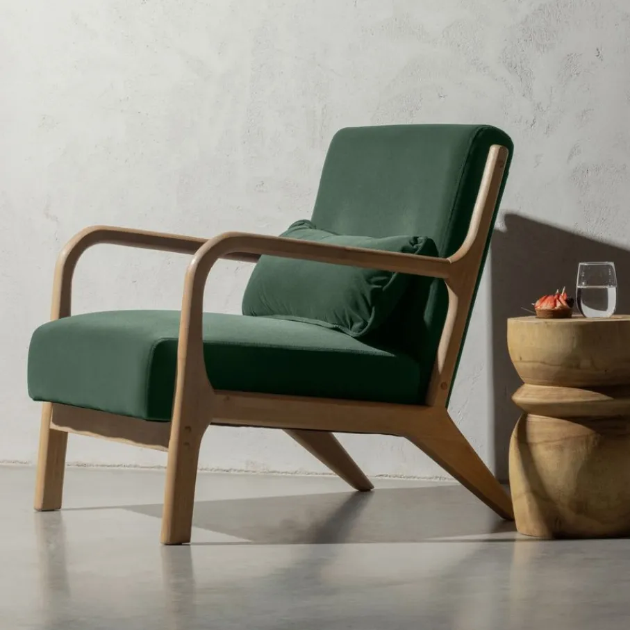 Fauteuils<WOOOD Fauteuil Mark Groen