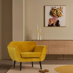 Fauteuils<WOOOD Fauteuil Rocco Oker