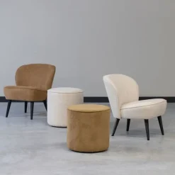 Fauteuils<WOOOD Fauteuil Sara Crème