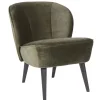 Fauteuils<WOOOD Fauteuil Sara Groen