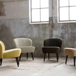 Fauteuils<WOOOD Fauteuil Sara Groen