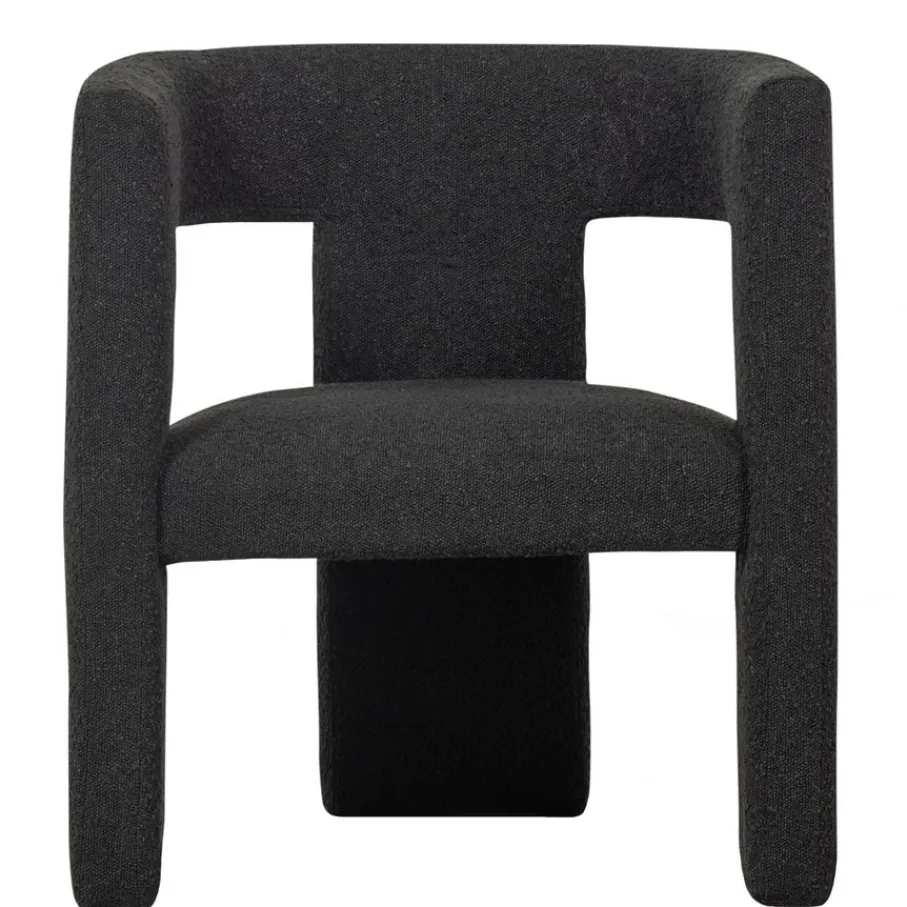 Fauteuils<WOOOD Fauteuil Tiwa Donkergrijs