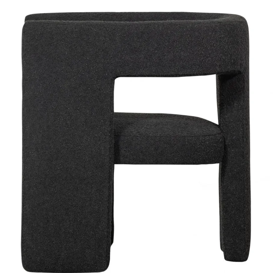 Fauteuils<WOOOD Fauteuil Tiwa Donkergrijs