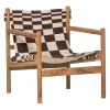 Fauteuils<WOOOD Fauteuil Zano Bruin / Naturel