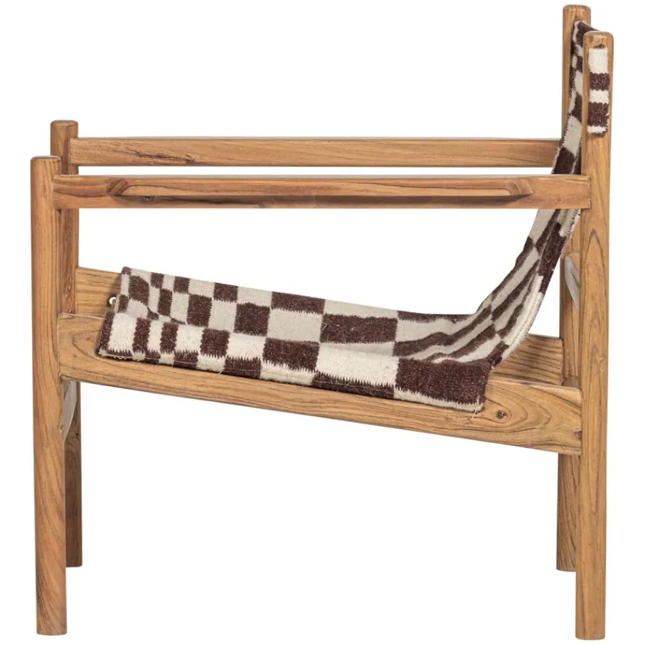 Fauteuils<WOOOD Fauteuil Zano Bruin / Naturel