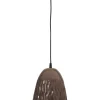 Hanglampen<WOOOD Hanglamp Arleso Donkerbruin - E27 - Ø 19 cm