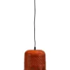Hanglampen<WOOOD Hanglamp Arleso Oranje - E27 - Ø 17 cm