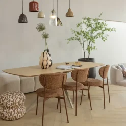 Hanglampen<WOOOD Hanglamp Arleso Zand - E27 - Ø 14 cm