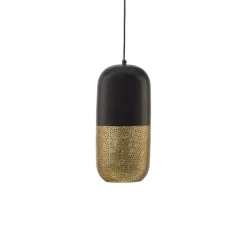 Hanglampen<WOOOD Hanglamp Tirsa Zwart - E27 - Ø 20 cm
