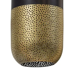 Hanglampen<WOOOD Hanglamp Tirsa Zwart - E27 - Ø 20 cm