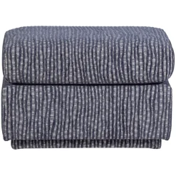 Voetenbanken|Fauteuils<WOOOD Hocker Lou Grijsblauw - 60x50 cm