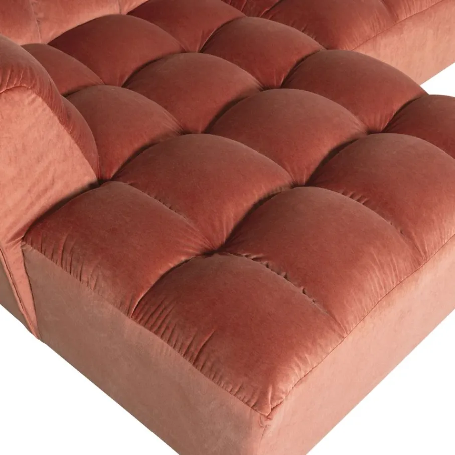 Hoekbanken<WOOOD Hoekbank Allure Links Blush