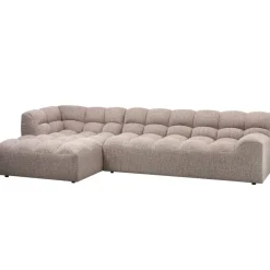 Hoekbanken<WOOOD Hoekbank Allure Links Bruin