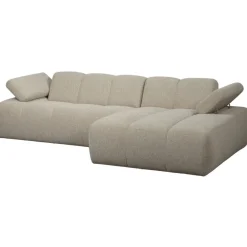 Hoekbanken<WOOOD Hoekbank Mojo Rechts Beige