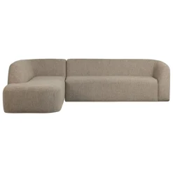Hoekbanken<WOOOD Hoekbank Sloping Links Beige