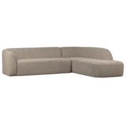 Hoekbanken<WOOOD Hoekbank Sloping Links Beige