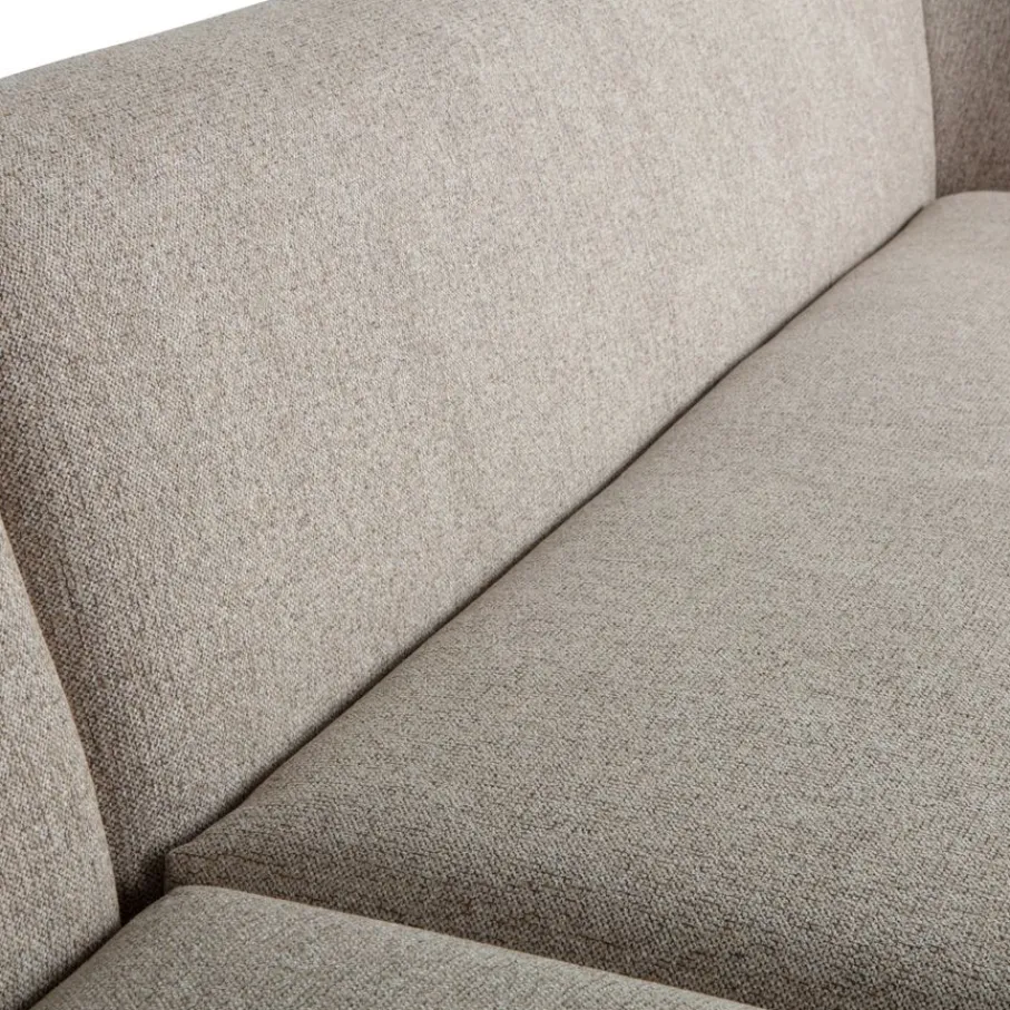 Hoekbanken<WOOOD Hoekbank Sloping Links Beige