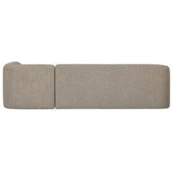 Hoekbanken<WOOOD Hoekbank Sloping Rechts Beige