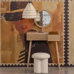 Sidetables<WOOOD Kaptafel Soof Naturel - 125x70x40 cm