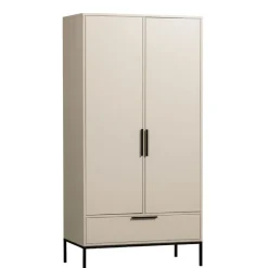 Kledingkasten<WOOOD Kledingkast Adam Dust - 100x200x53 cm