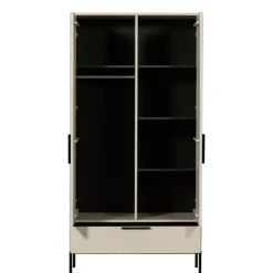 Kledingkasten<WOOOD Kledingkast Adam Dust - 100x200x53 cm