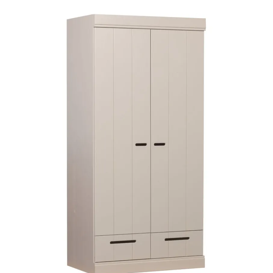 Kledingkasten<WOOOD Kledingkast Connect Dust - 94x195x53 cm