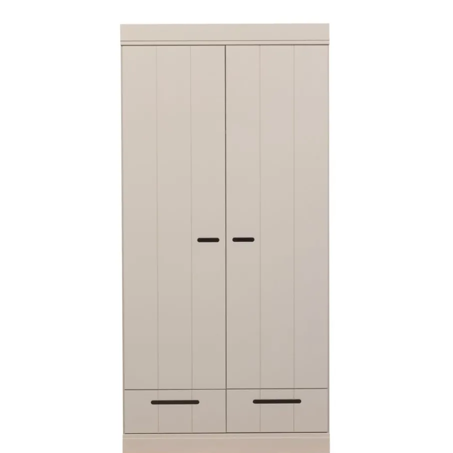 Kledingkasten<WOOOD Kledingkast Connect Dust - 94x195x53 cm