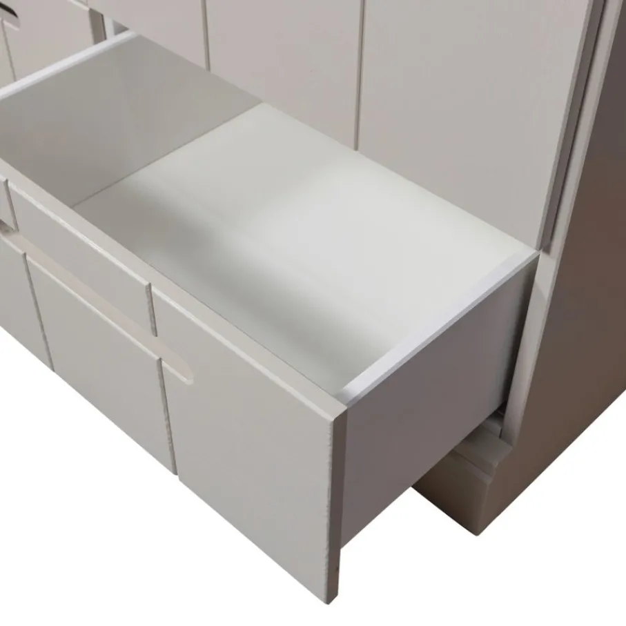 Kledingkasten<WOOOD Kledingkast Connect Dust - 94x195x53 cm
