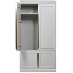 Kledingkasten<WOOOD Kledingkast Organize Mist - 110x215x62 cm