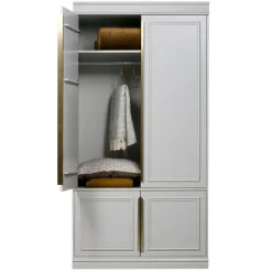 Kledingkasten<WOOOD Kledingkast Organize Mist - 110x215x62 cm