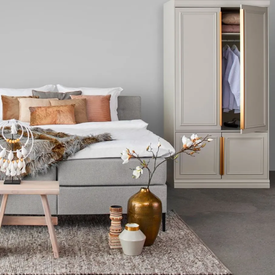 Kledingkasten<WOOOD Kledingkast Organize Mist - 110x215x62 cm
