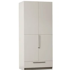 Kledingkasten<WOOOD Kledingkast Pure Dust - 95x215x60 cm