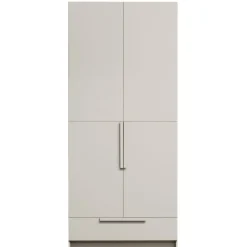 Kledingkasten<WOOOD Kledingkast Pure Dust - 95x215x60 cm