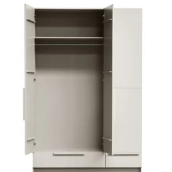 Kledingkasten<WOOOD Kledingkast Pure Dust - 142x215x60 cm