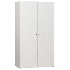 Kledingkasten<WOOOD Kledingkast Sipke Wit - 110x200x55 cm