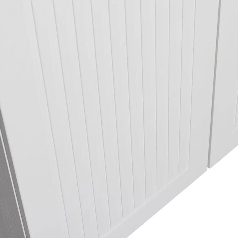 Kledingkasten<WOOOD Kledingkast Sipke Wit - 110x200x55 cm
