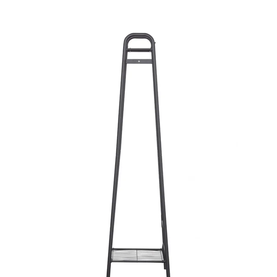 Opbergkasten<WOOOD Kledingrek Jovi Zwart - 70x167x41 cm