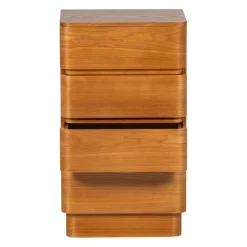 Nachtkastjes|Ladekasten<WOOOD Ladekast Fejo Bruin - 40x70x34 cm