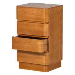 Nachtkastjes|Ladekasten<WOOOD Ladekast Fejo Bruin - 40x70x34 cm