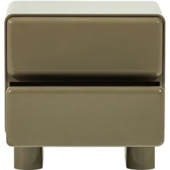Nachtkastjes|Ladekasten<WOOOD Ladekast Lustra Groen - 57x43x57 cm