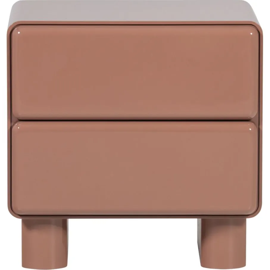 Nachtkastjes|Ladekasten<WOOOD Ladekast Lustra Oudroze - 57x43x57 cm